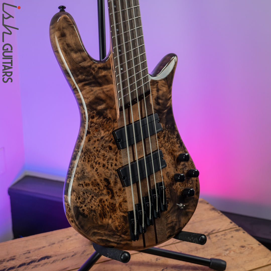 2021 Spector NS Dimension 5 Multi-Scale Super Faded Black Gloss