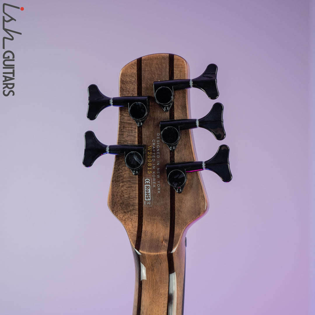2021 Spector NS Dimension 5 Multi-Scale Super Faded Black Gloss