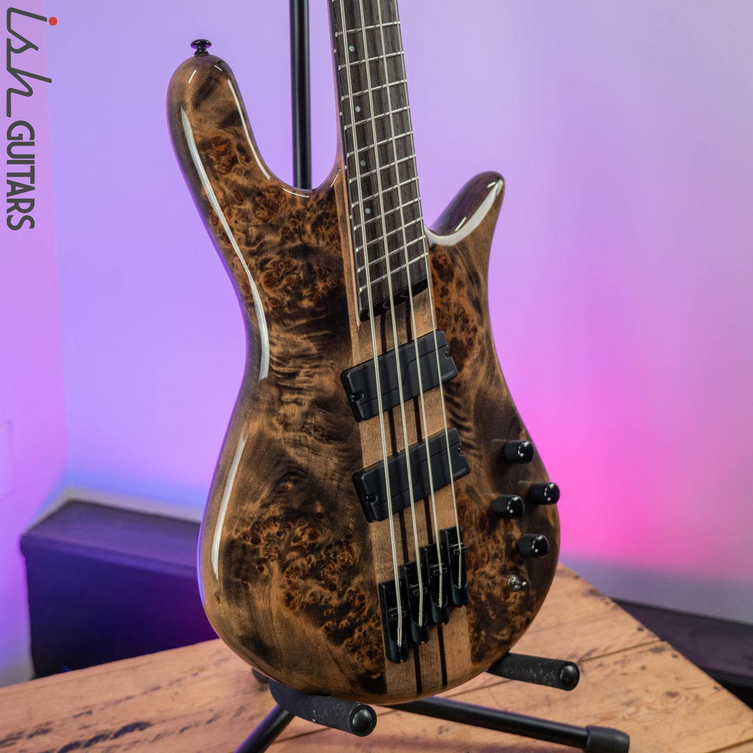 2021 Spector NS Dimension 4 Multi-Scale Super Faded Black Gloss