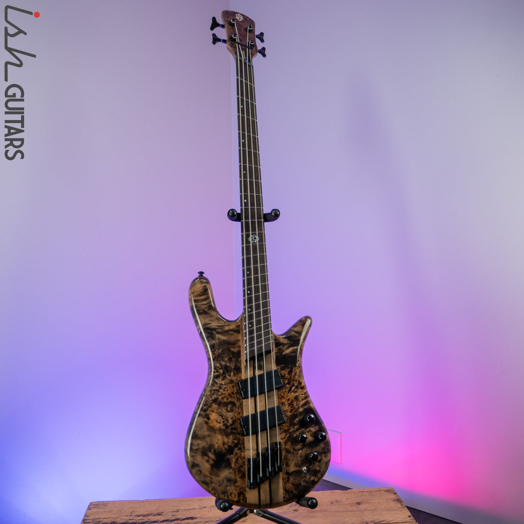 2021 Spector NS Dimension 4 Multi-Scale Super Faded Black Gloss