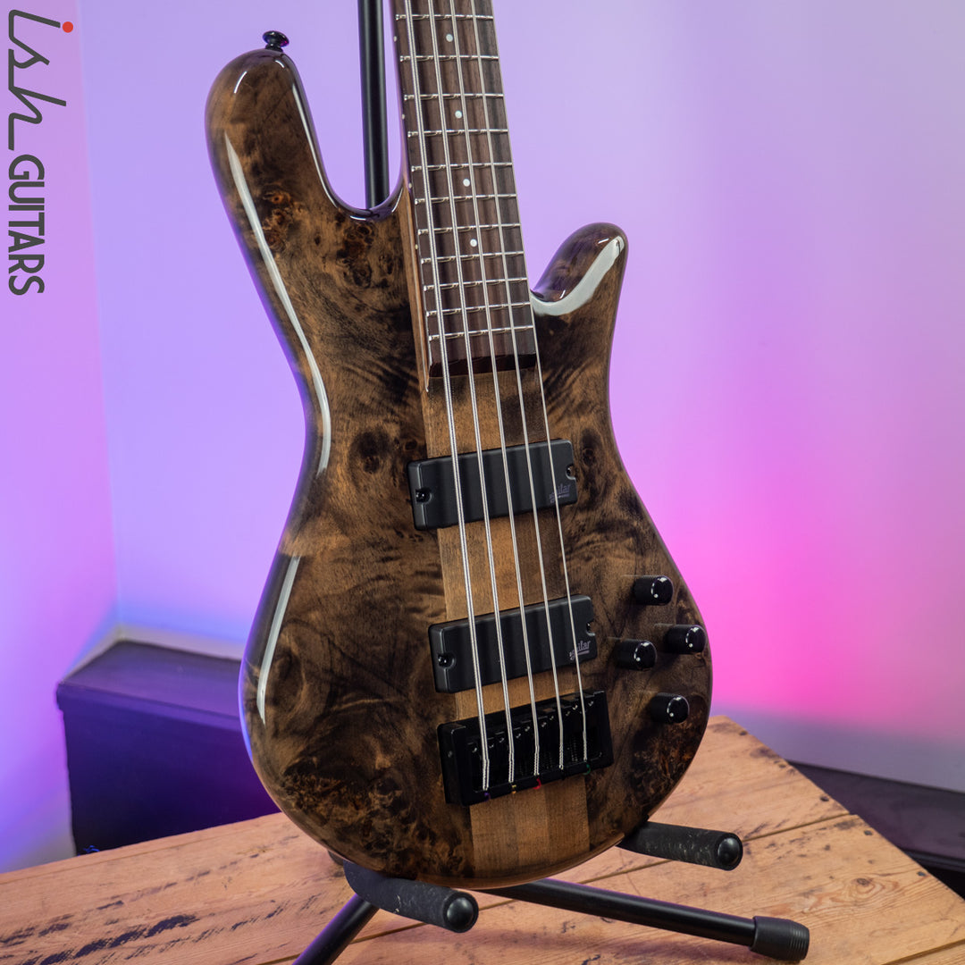 2021 Spector NS Ethos 5 Super Faded Black Gloss