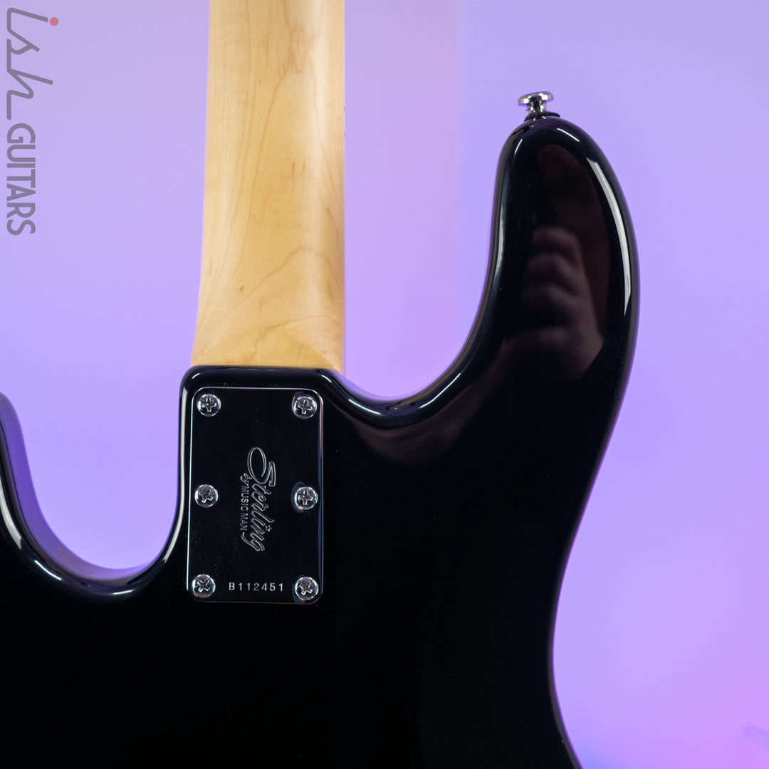 Sterling StingRay 4 String Black Bass Guitar