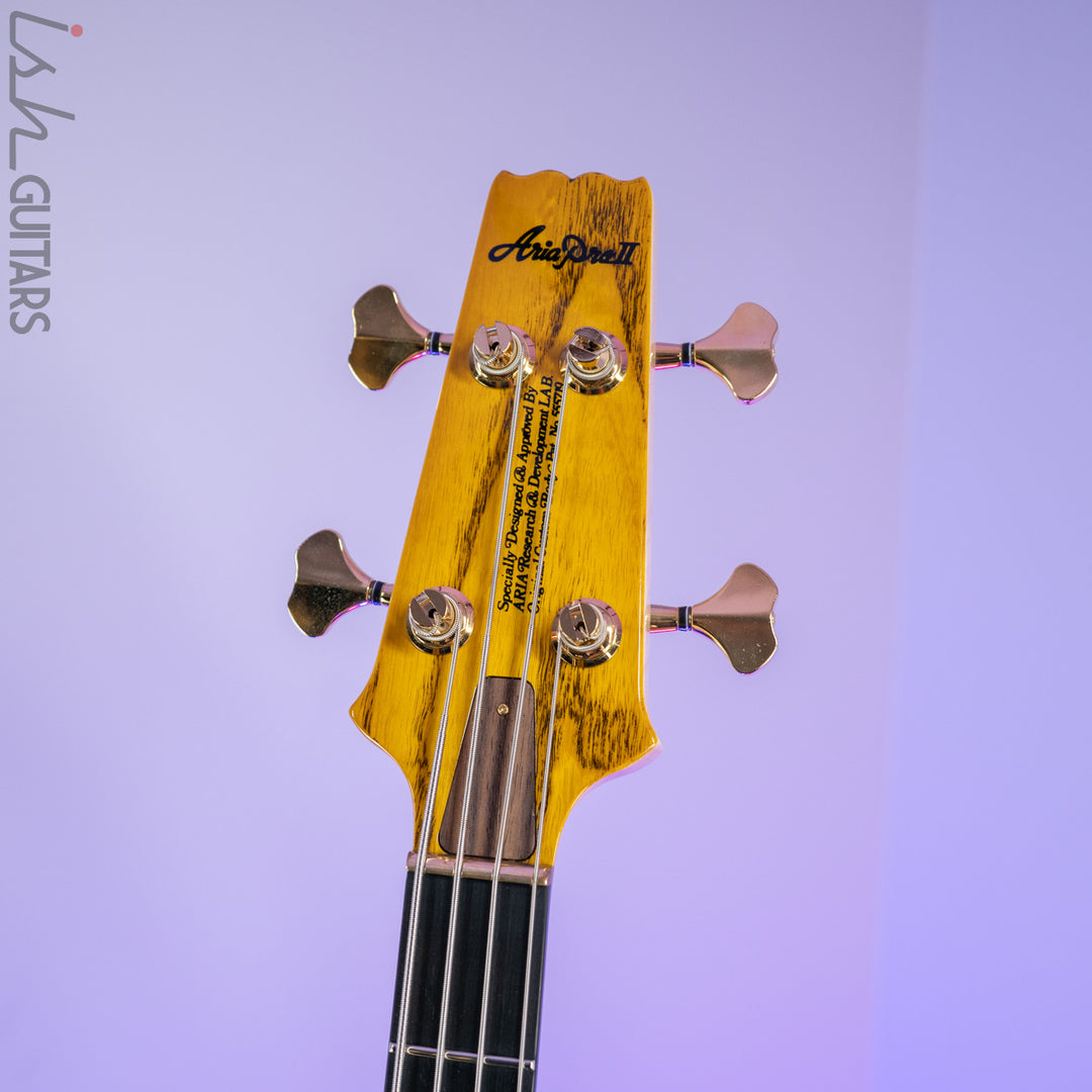 Aria Pro II SB-1000B Reissue Bass Guitar Made in Japan Amber
