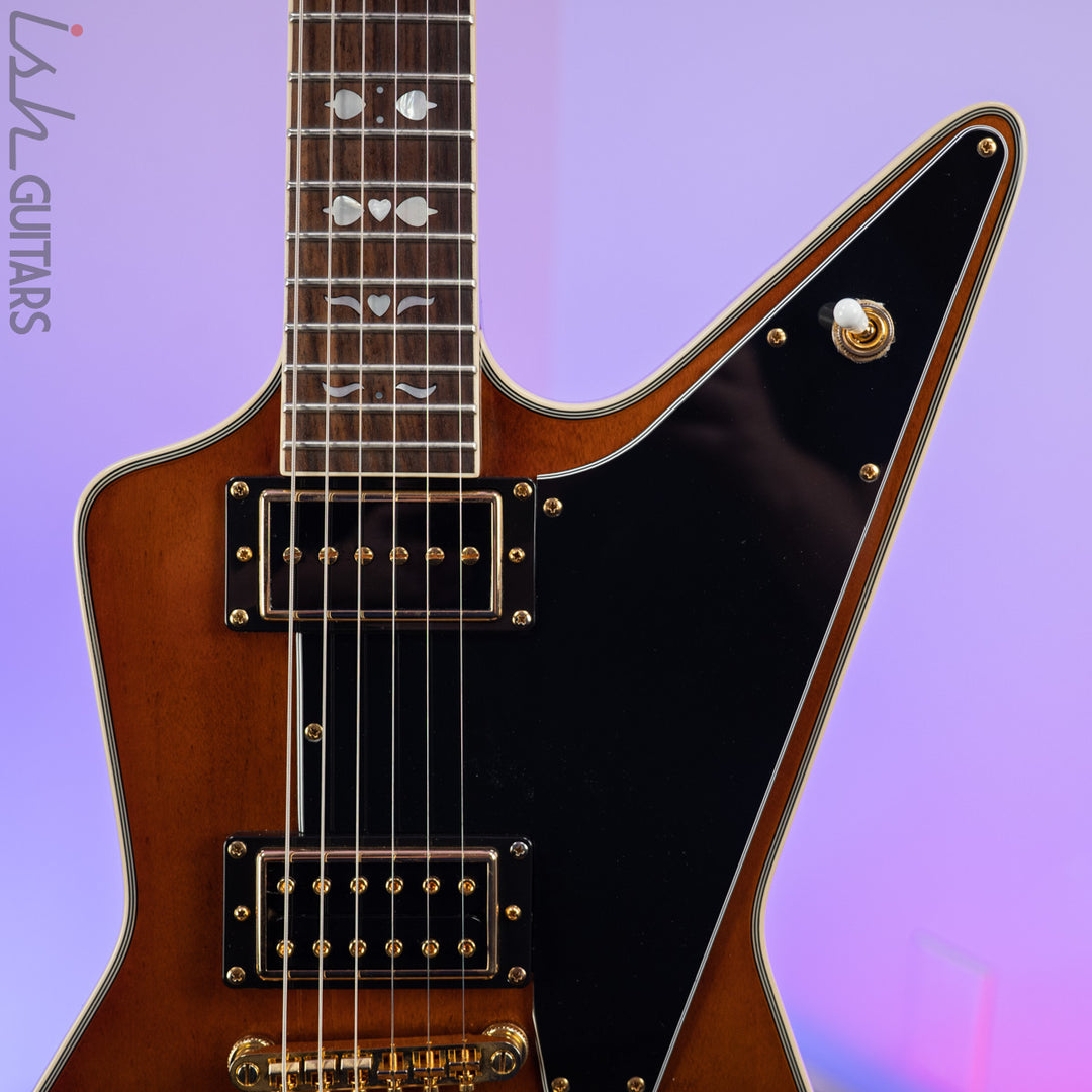 2017 Epiphone Explorer Artisan Lee Malia Signature Walnut