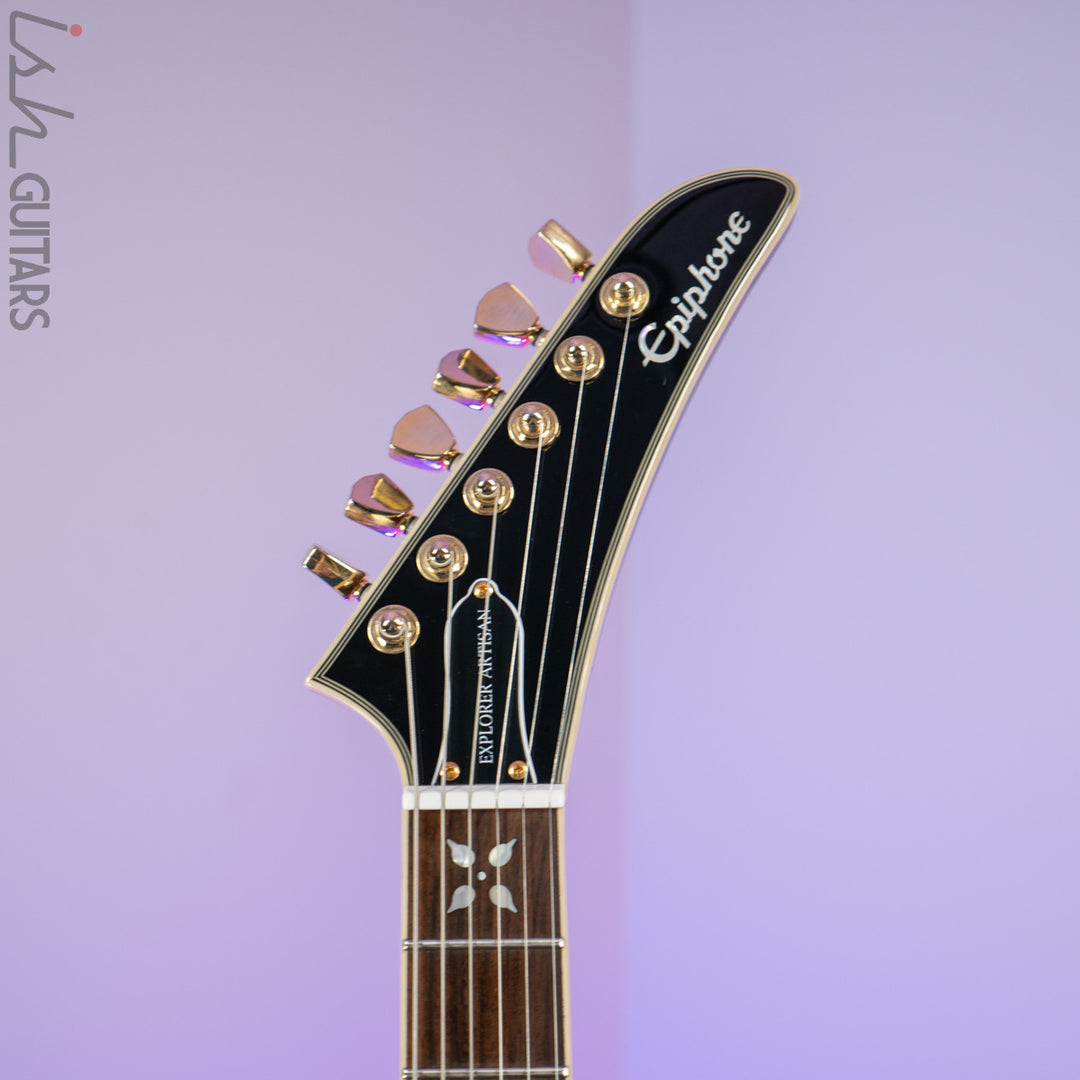 2017 Epiphone Explorer Artisan Lee Malia Signature Walnut