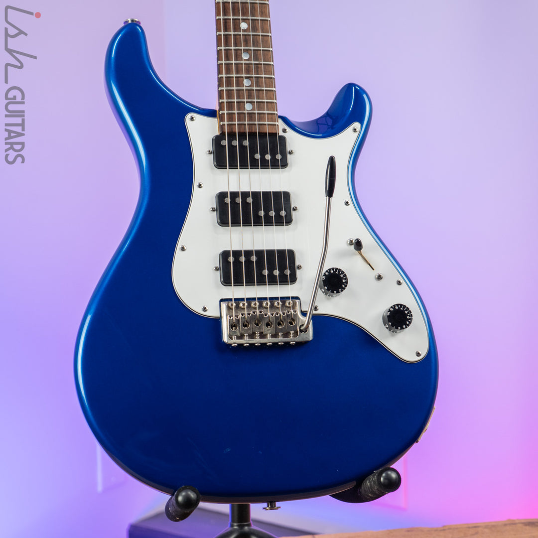 1992 PRS EG 3 (Series II) Lindy Fralin "Domino" Pickups Metallic Blue