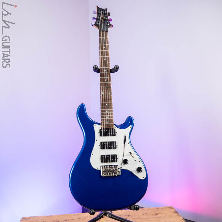 1992 PRS EG 3 (Series II) Lindy Fralin "Domino" Pickups Metallic Blue