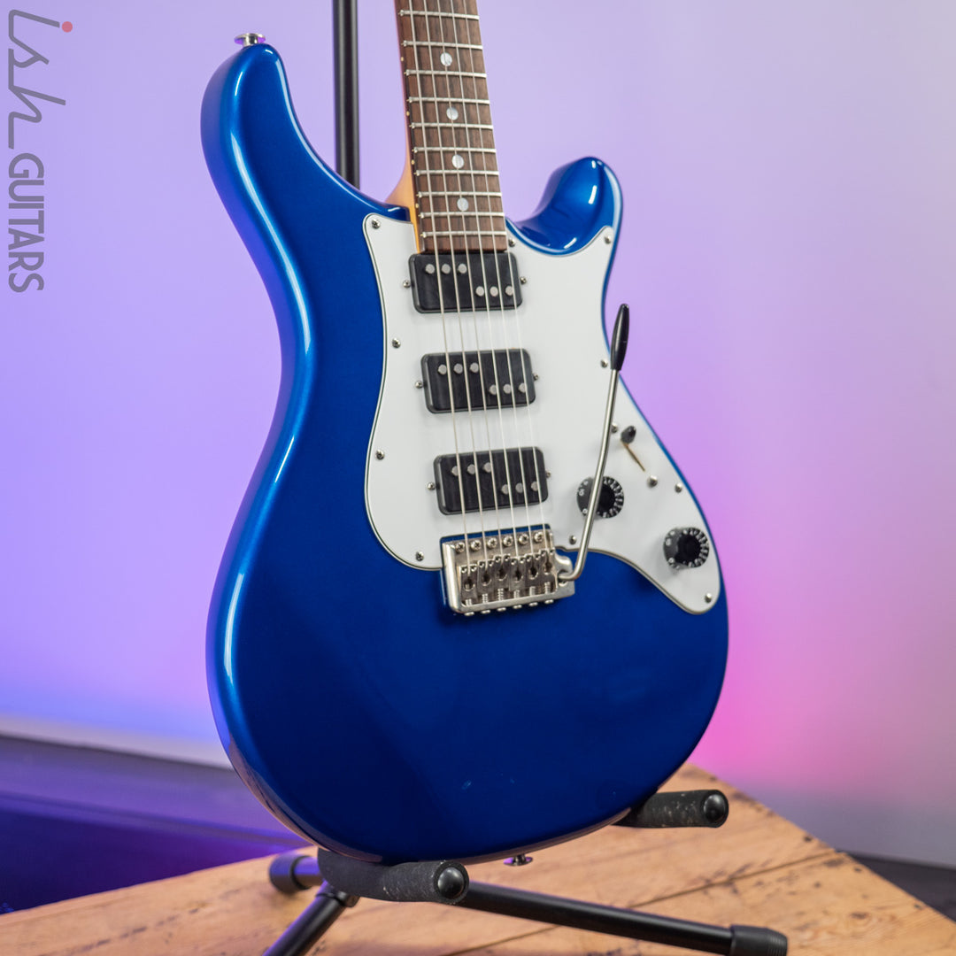 1992 PRS EG 3 (Series II) Lindy Fralin "Domino" Pickups Metallic Blue
