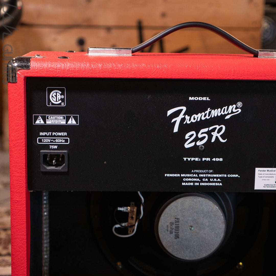 2011 Fender Frontman 25R Red