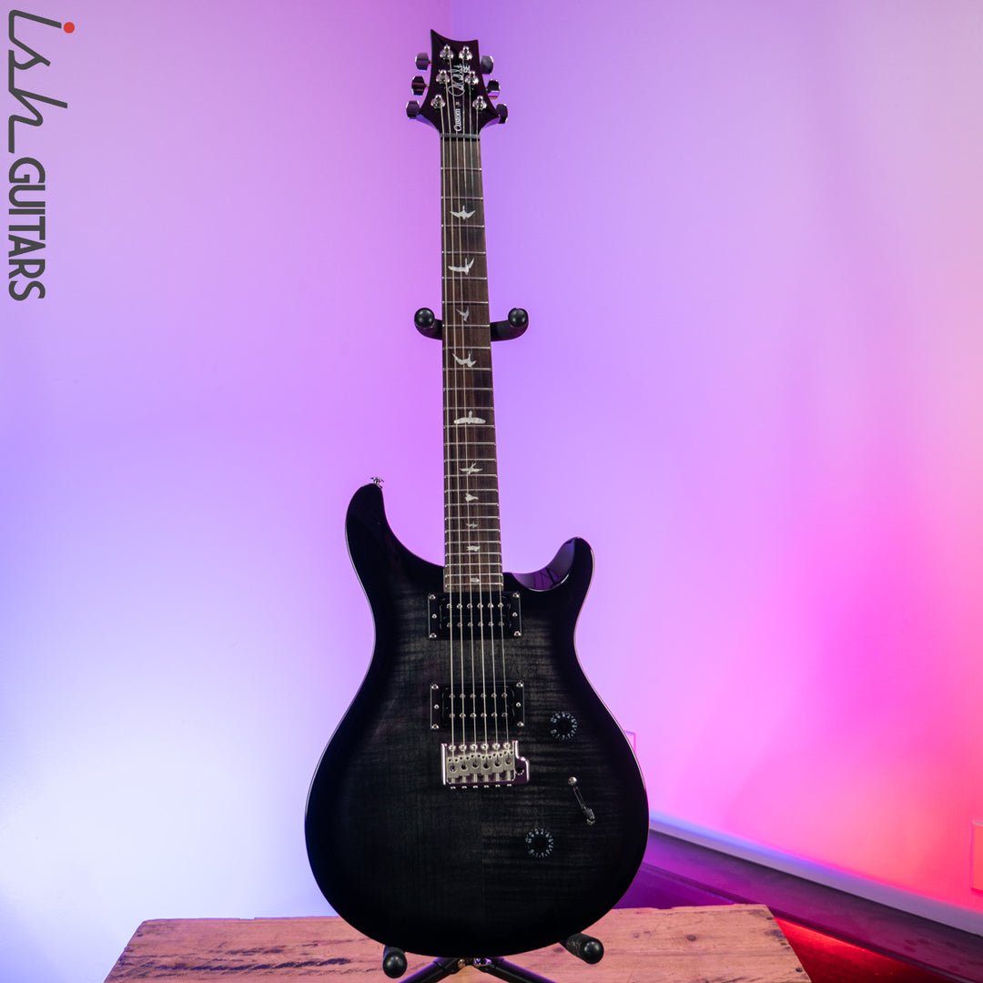 2020 PRS SE Custom 24 Charcoal Burst