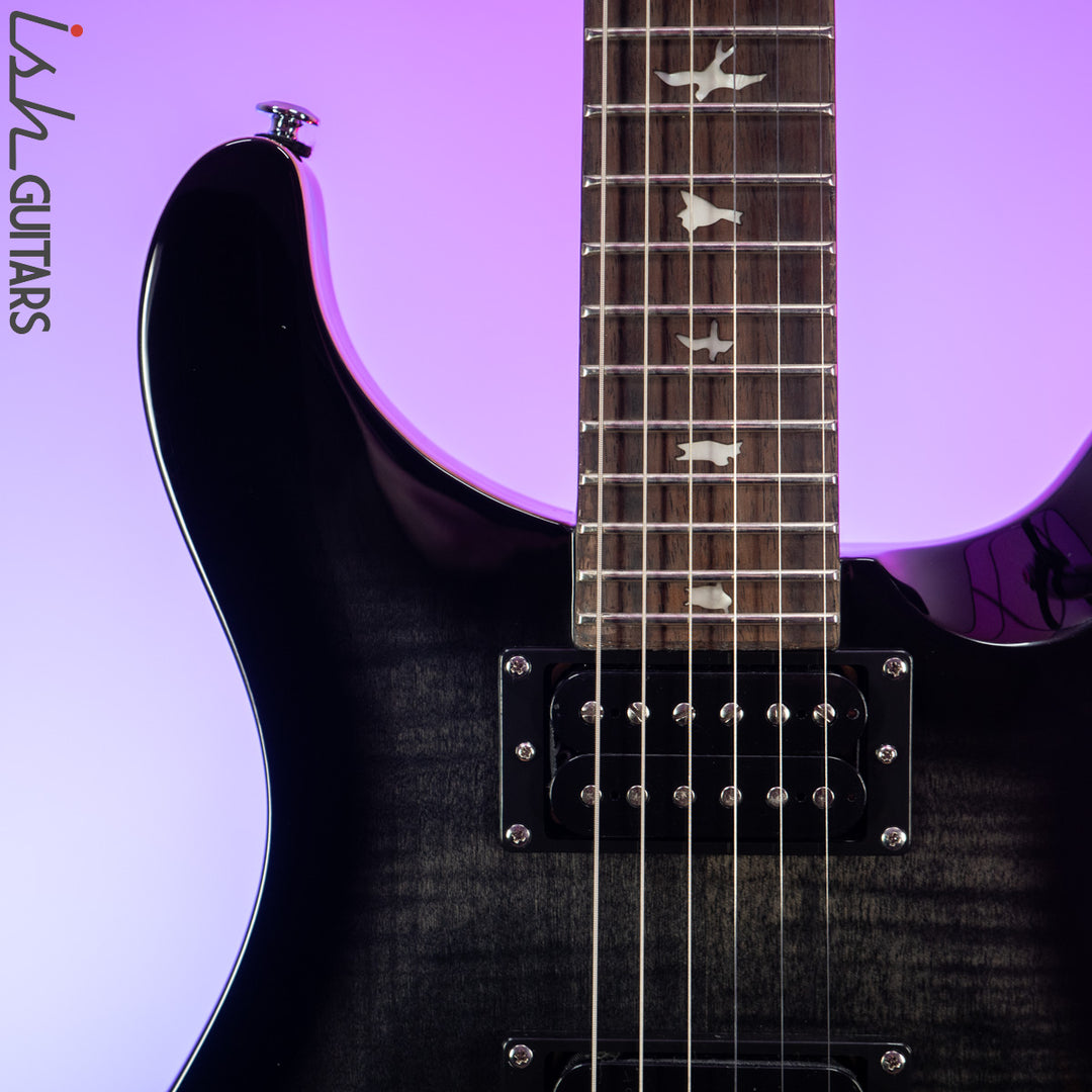 2020 PRS SE Custom 24 Charcoal Burst