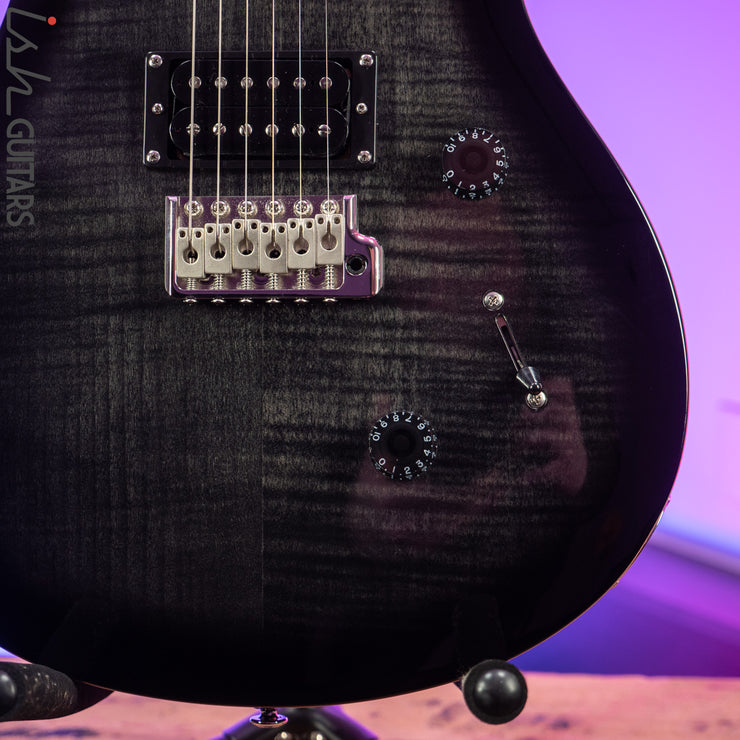 2020 PRS SE Custom 24 Charcoal Burst