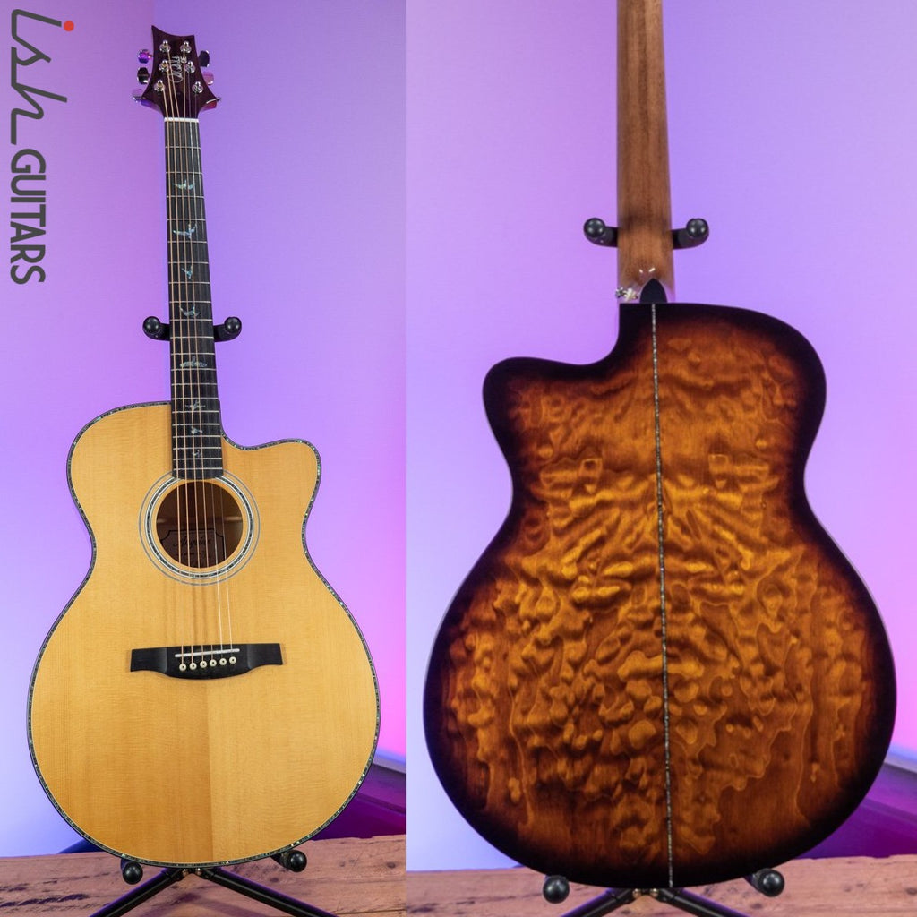 PRS SE Angelus A55EBG Black Gold Acoustic – Ish Guitars