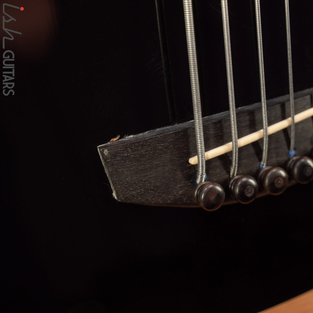 2000 Godin A5 Five-String Fretless Semi-Acoustic Bass
