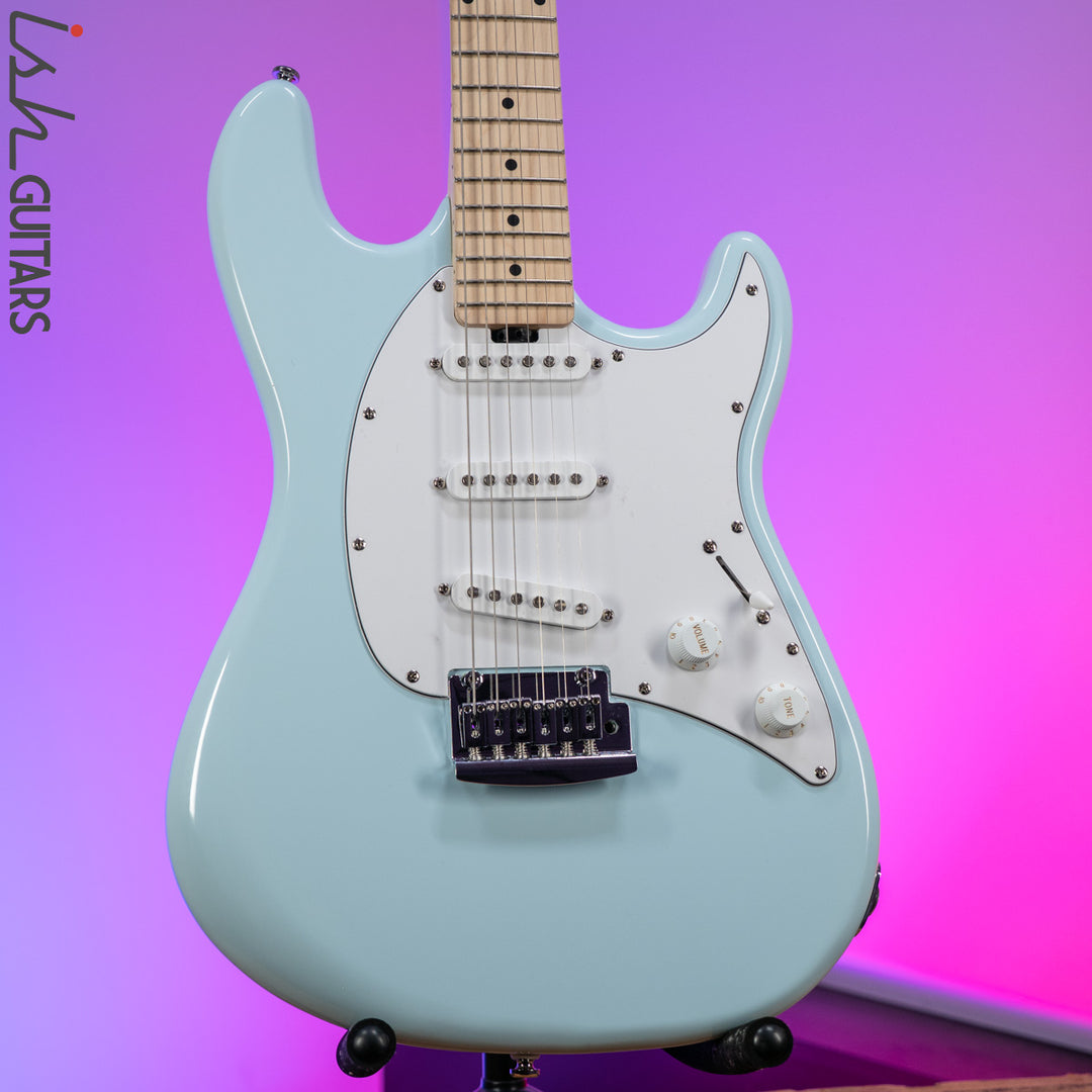 Sterling by Music Man Cutlass SSS Daphne Blue