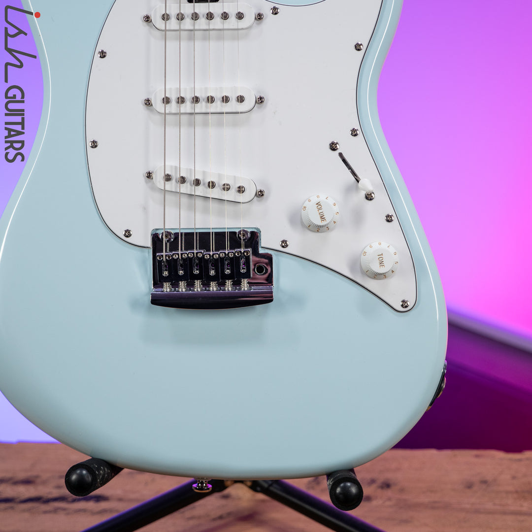 Sterling by Music Man Cutlass SSS Daphne Blue