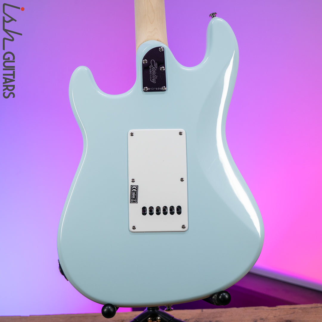 Sterling by Music Man Cutlass SSS Daphne Blue