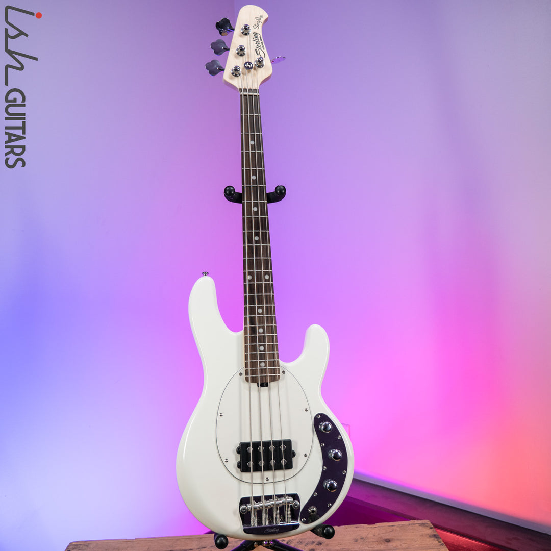 Sterling by Music Man StingRay Short Scale Olympic White