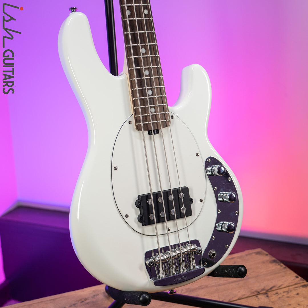 Sterling by Music Man StingRay Short Scale Olympic White