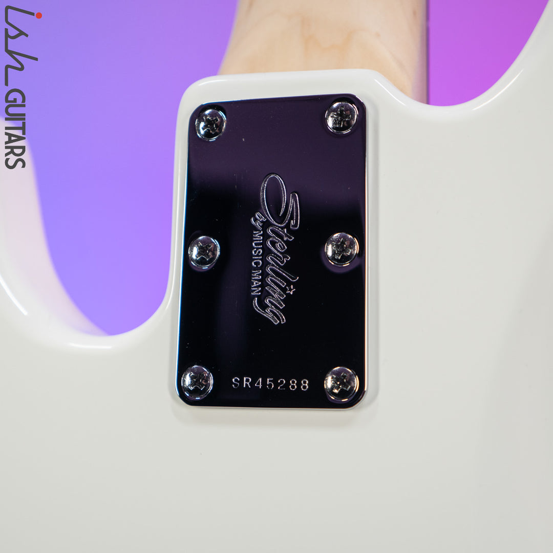 Sterling by Music Man StingRay Short Scale Olympic White