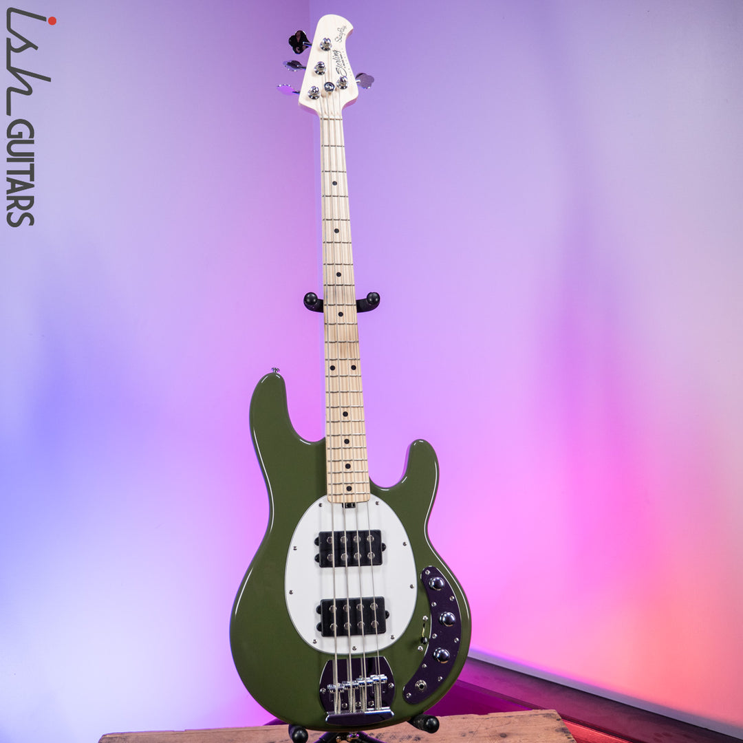 Sterling by Music Man StingRay HH Sub Series Olive Green