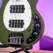 Sterling by Music Man StingRay HH Sub Series Olive Green