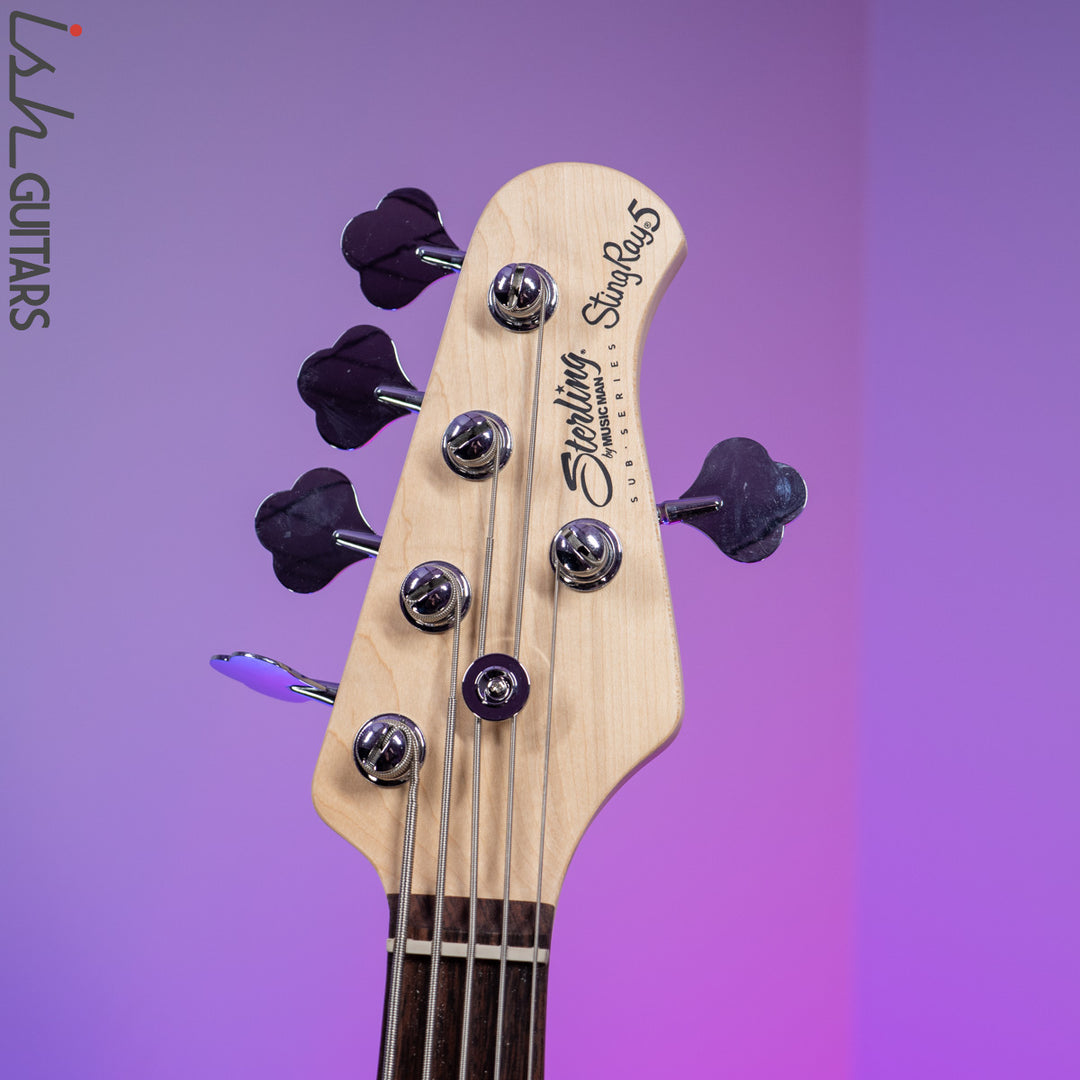 Sterling by Music Man StingRay 5 HH Sub Series Lake Blue Metallic