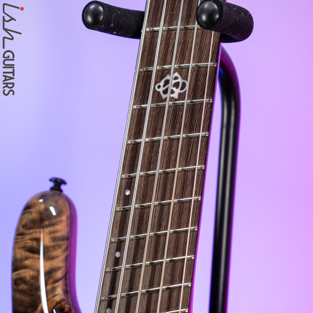 2021 Spector NS Dimension 5 Multi-Scale Super Faded Black Gloss
