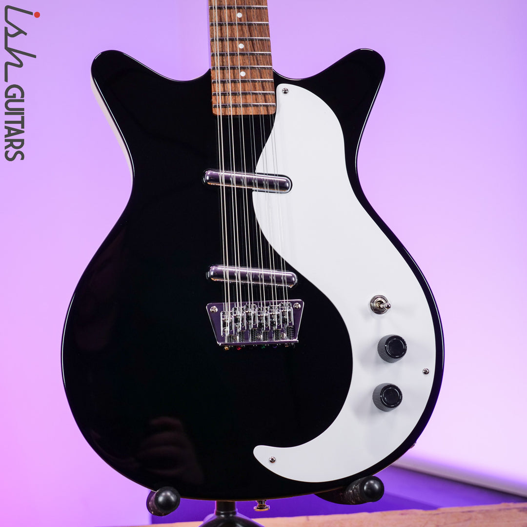 Danelectro 12SDC 12-String Electric Guitar Black