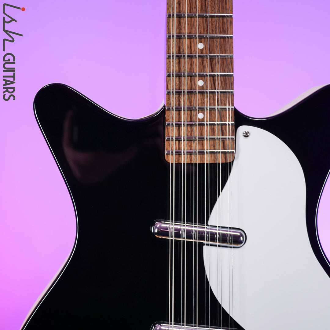 Danelectro 12SDC 12-String Electric Guitar Black