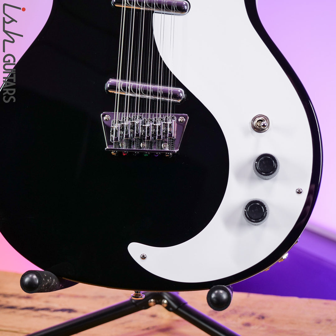 Danelectro 12SDC 12-String Electric Guitar Black