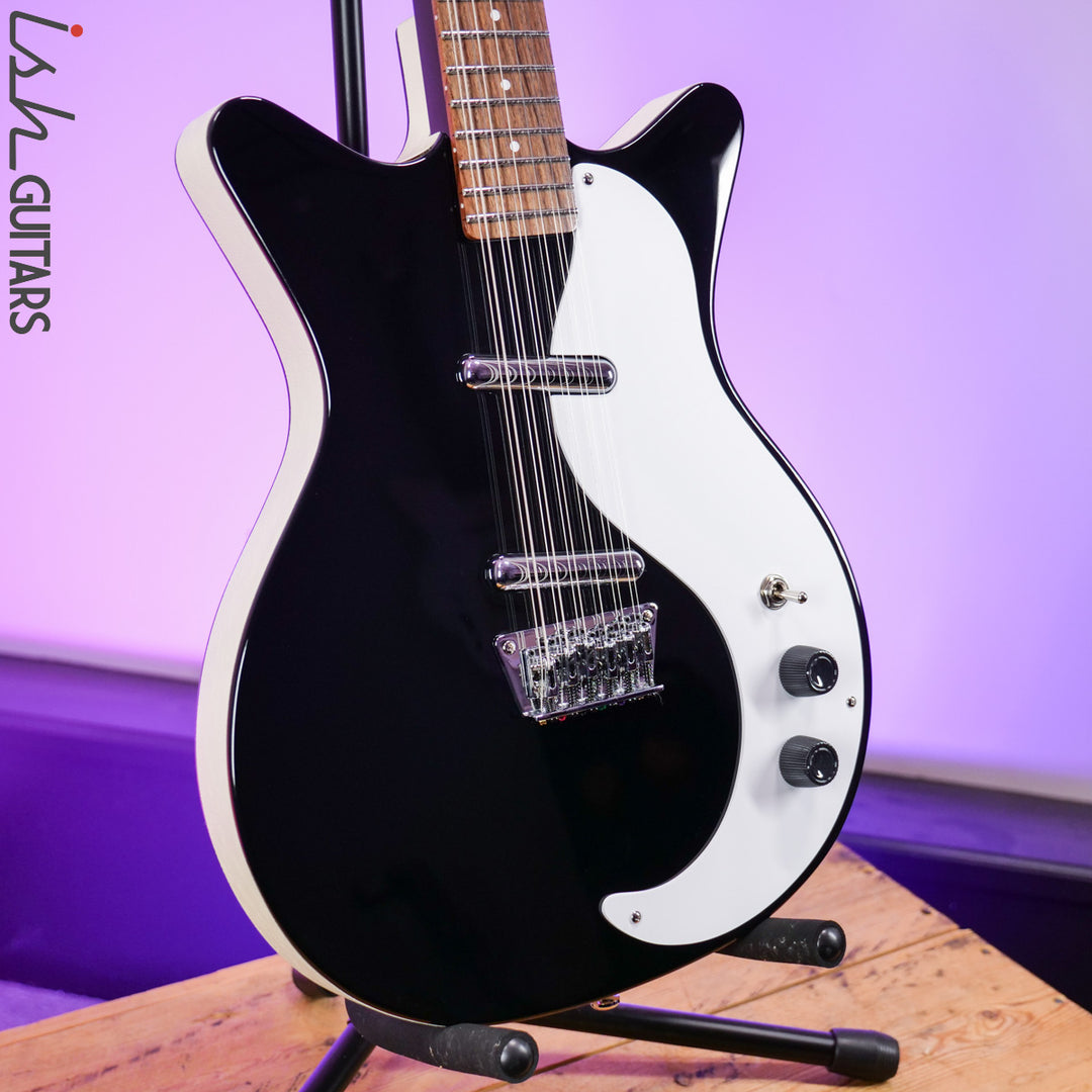 Danelectro 12SDC 12-String Electric Guitar Black