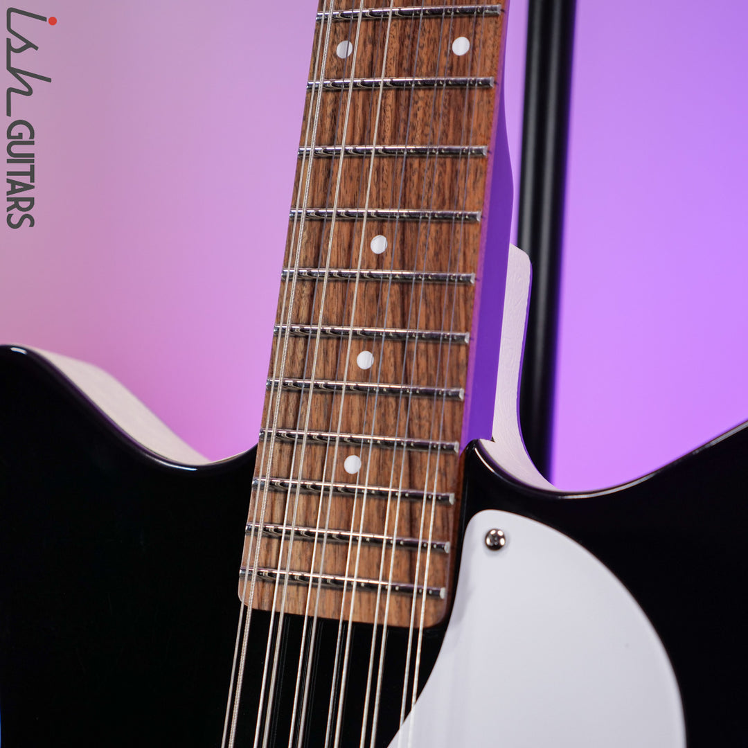 Danelectro 12SDC 12-String Electric Guitar Black