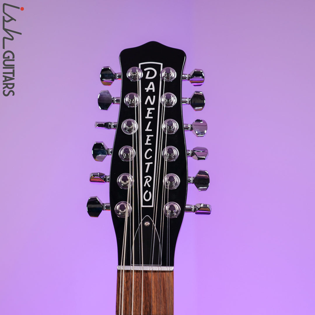 Danelectro 12SDC 12-String Electric Guitar Black