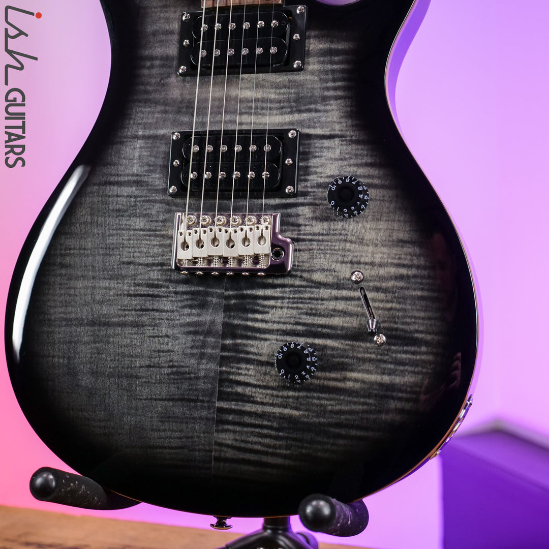 PRS SE Custom 24 Charcoal Burst