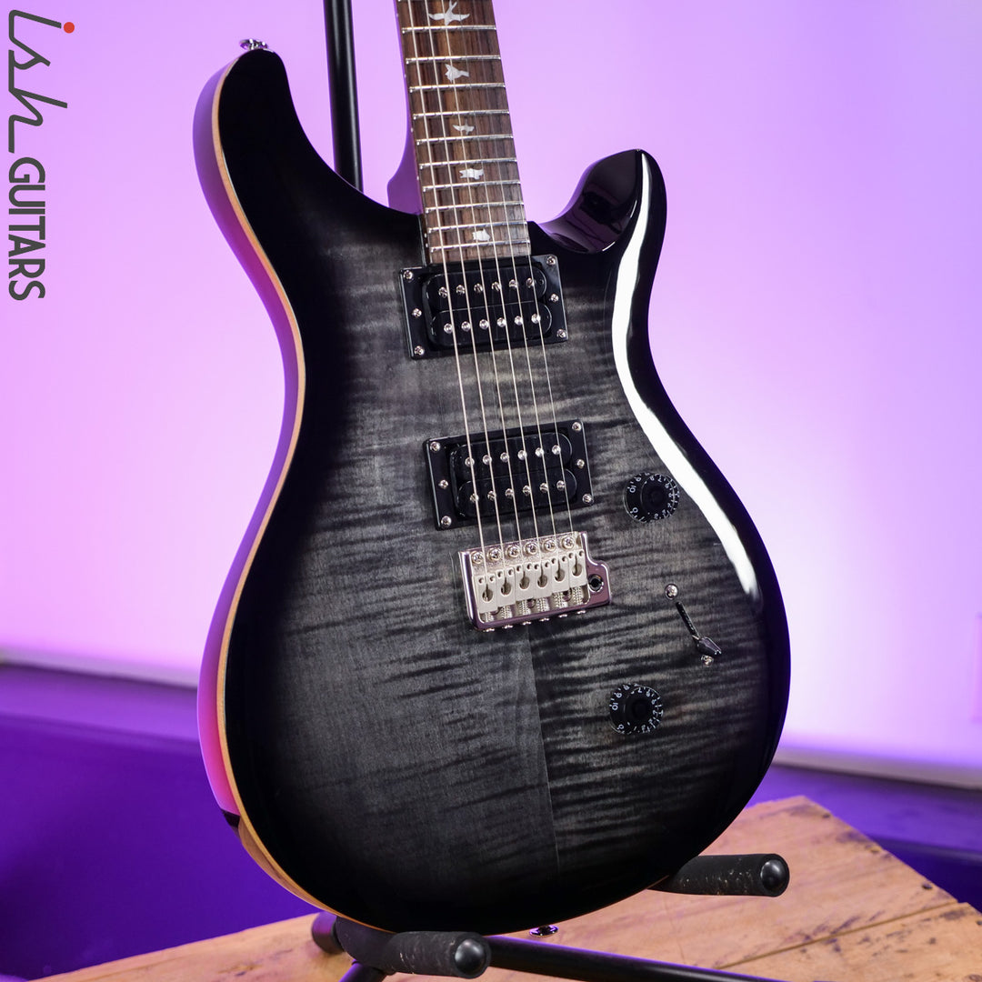 PRS SE Custom 24 Charcoal Burst