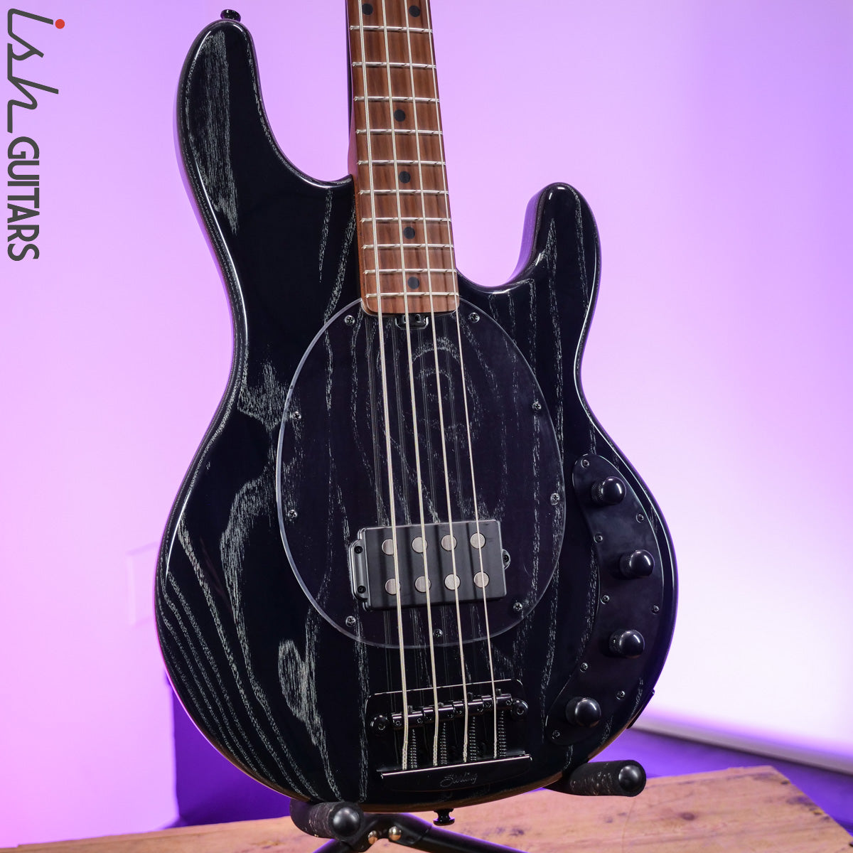 Sterling by Music Man Ray34 ブラック Sterling by Music Man StingRay Ray34 Ash Black – Ish Guitars