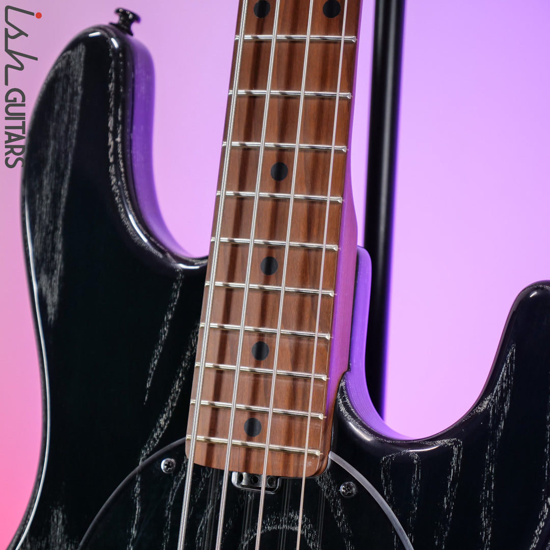 Sterling by Music Man StingRay Ray34 Ash Black – Ish Guitars
