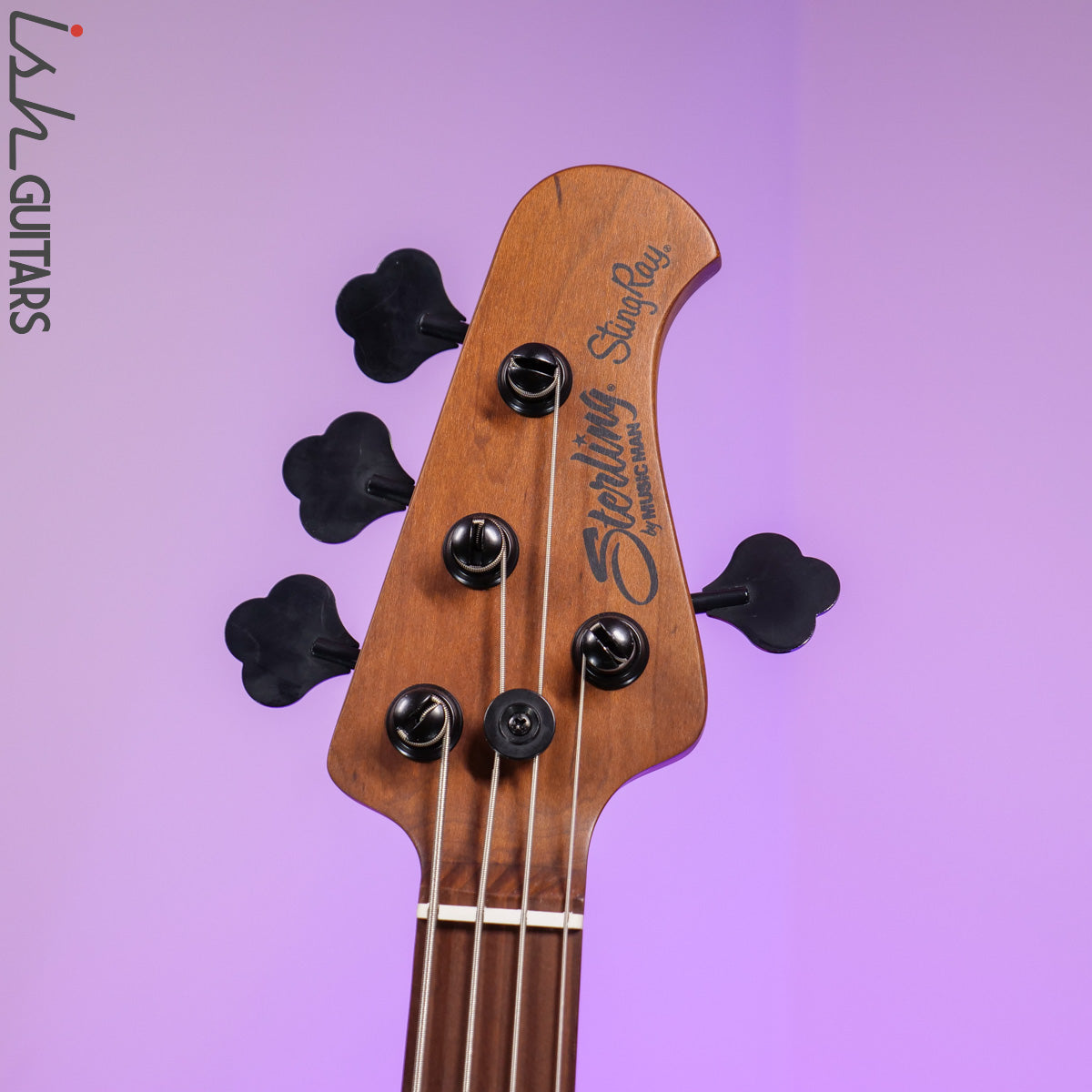 Sterling by Music Man StingRay Ray34 Ash Black – Ish Guitars