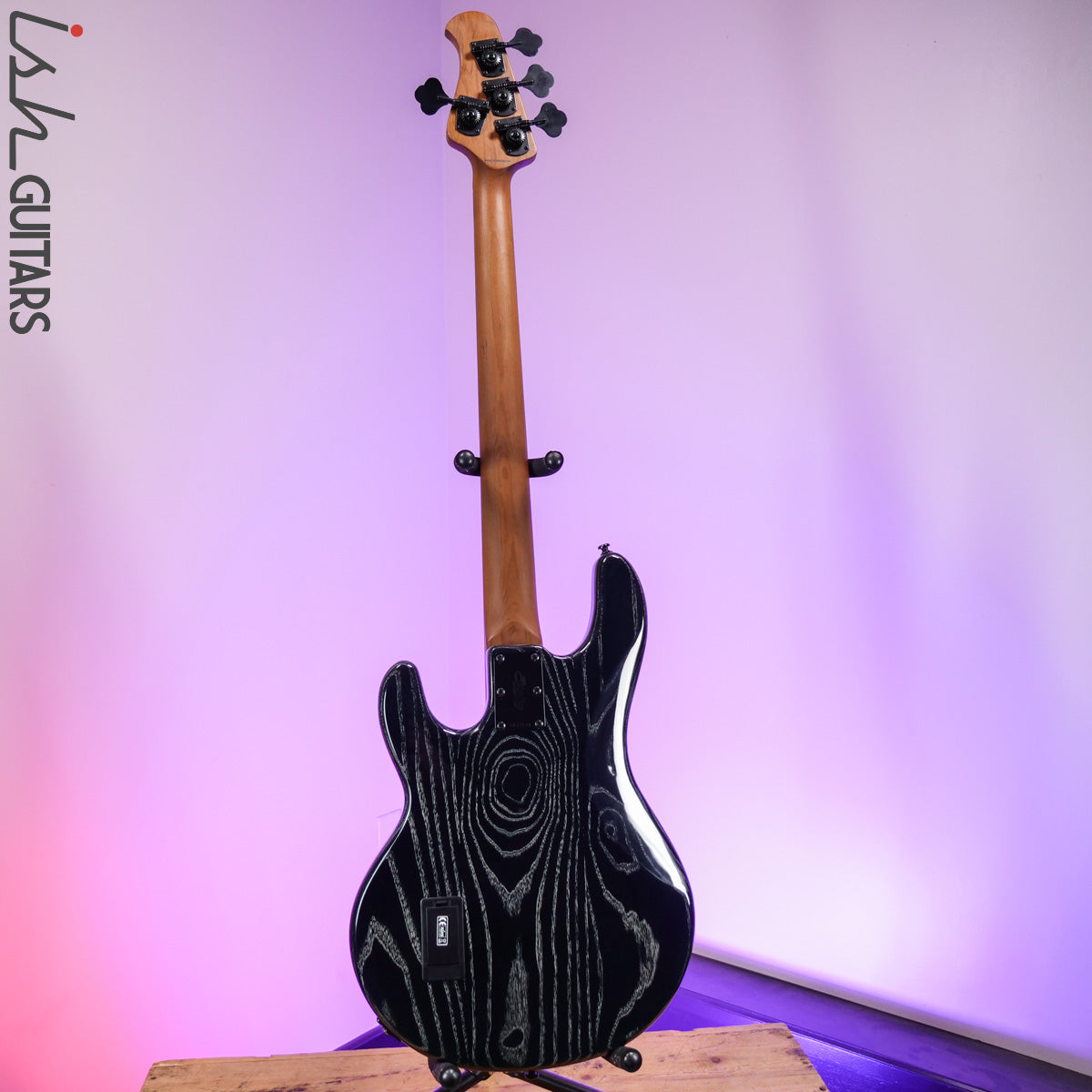 Sterling by Music Man StingRay Ray34 Ash Black – Ish Guitars