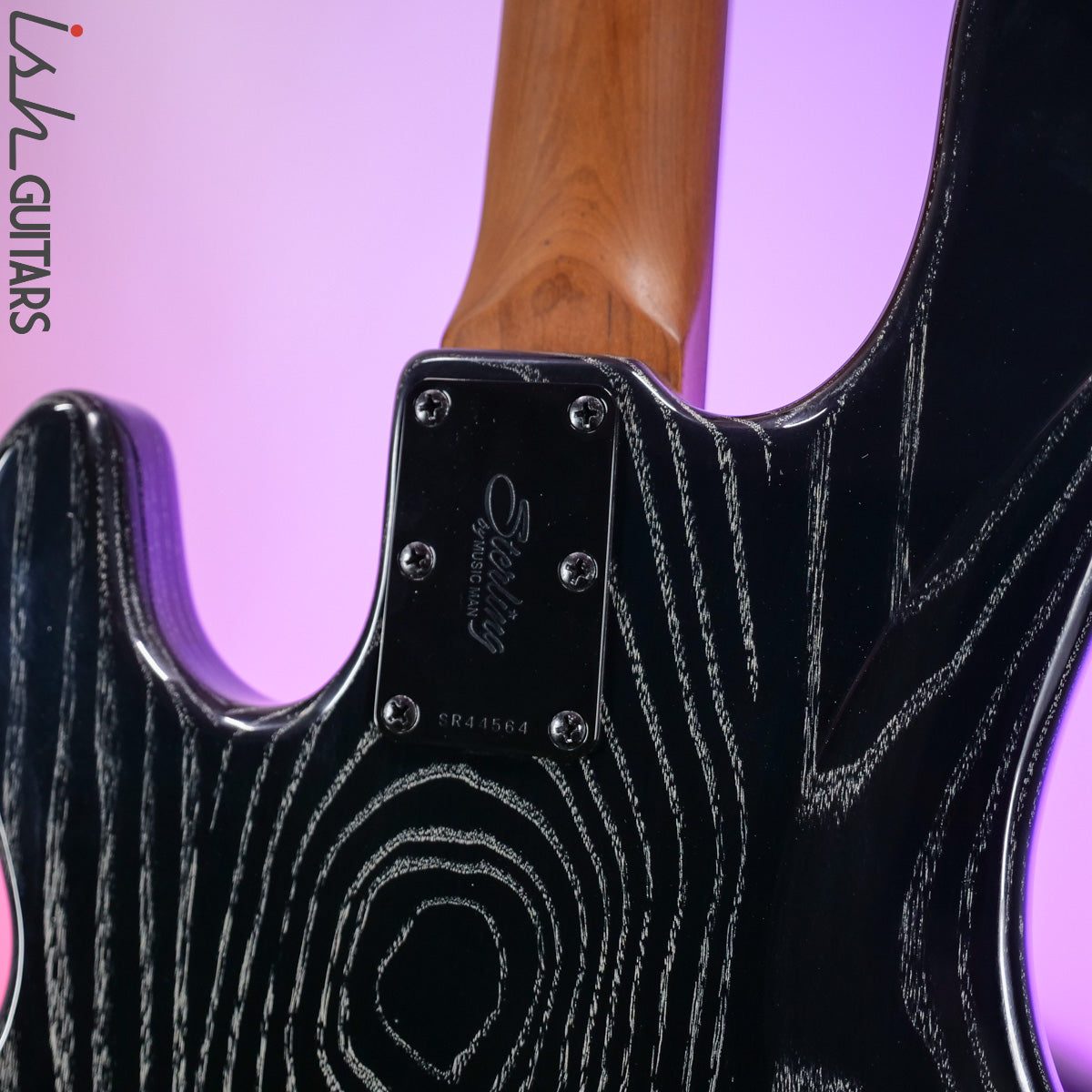 Sterling by Music Man StingRay Ray34 Ash Black – Ish Guitars