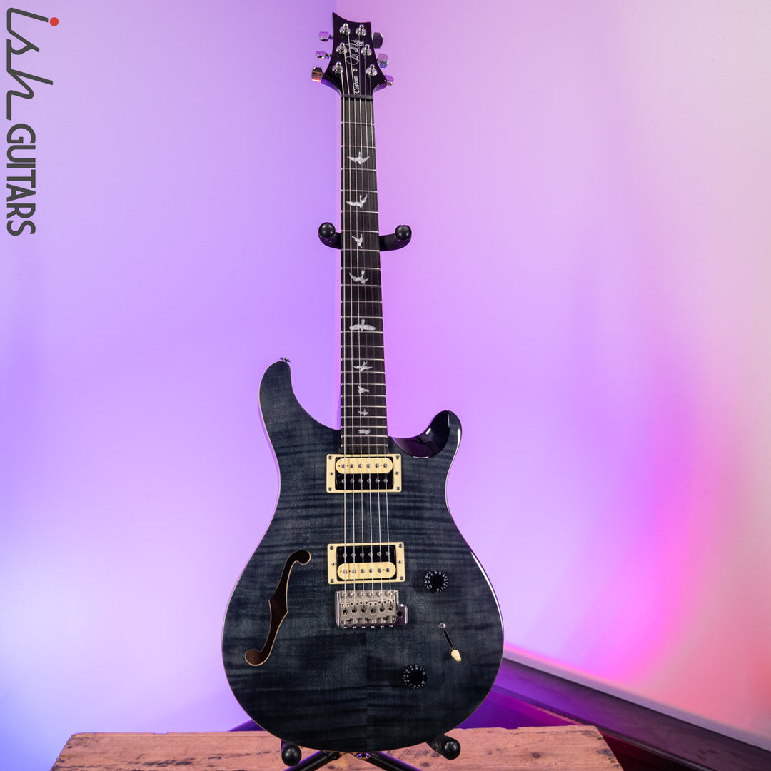 2017 PRS SE Custom 22 Semi-Hollow Grey Black
