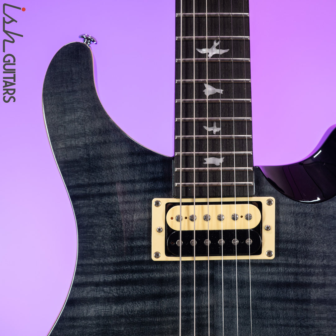 2017 PRS SE Custom 22 Semi-Hollow Grey Black