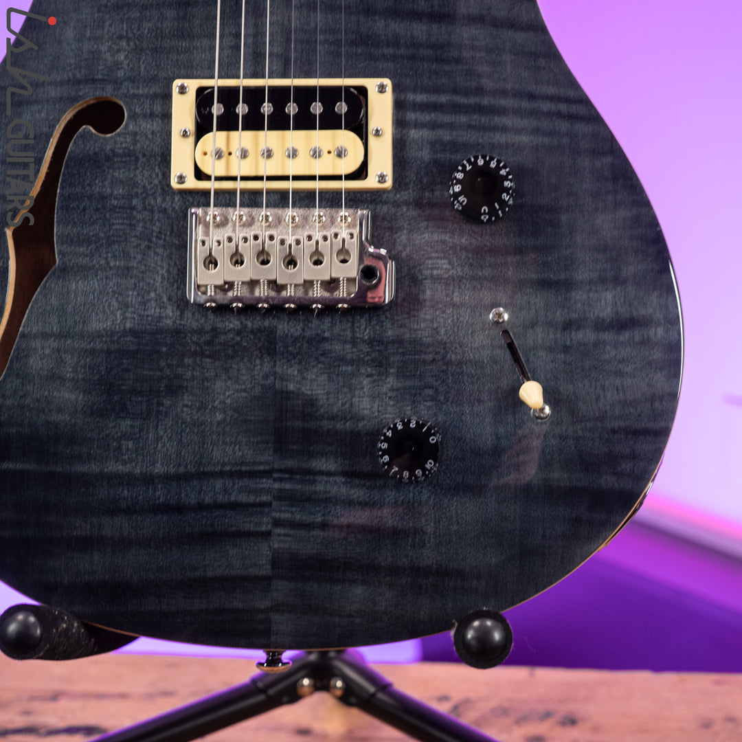 2017 PRS SE Custom 22 Semi-Hollow Grey Black