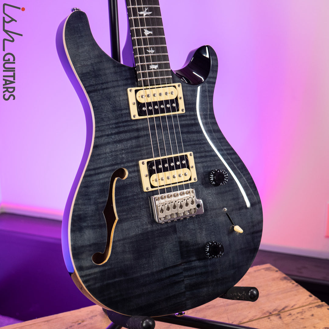 2017 PRS SE Custom 22 Semi-Hollow Grey Black