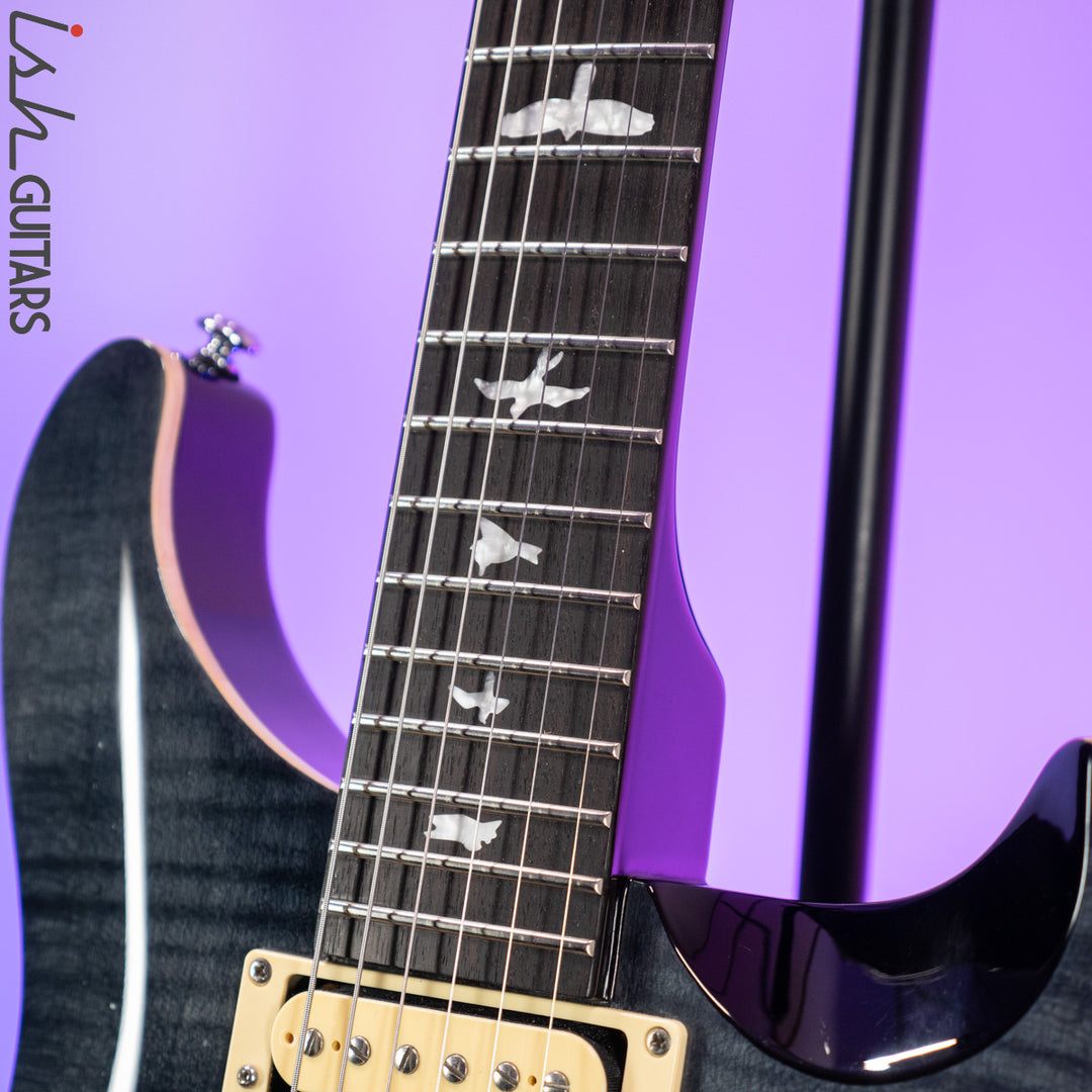 2017 PRS SE Custom 22 Semi-Hollow Grey Black