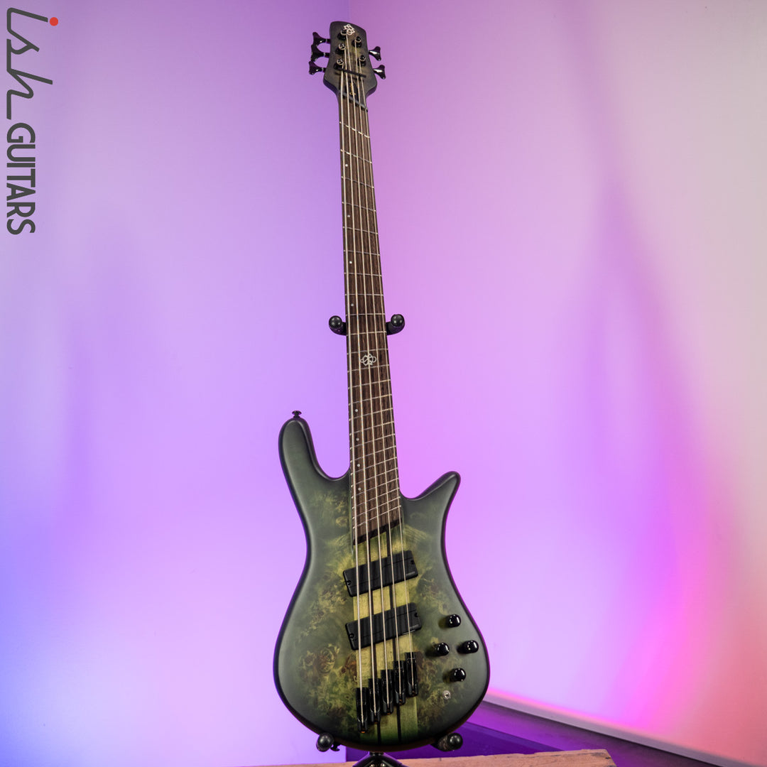 2021 Spector NS Dimension 5 Multi-Scale Haunted Moss Matte