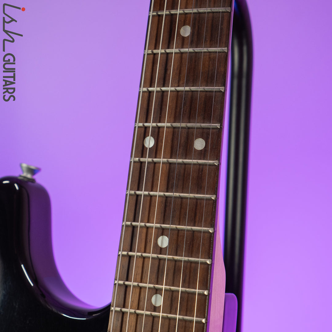 Aria STG Series Strat Black Perloid Pickguard