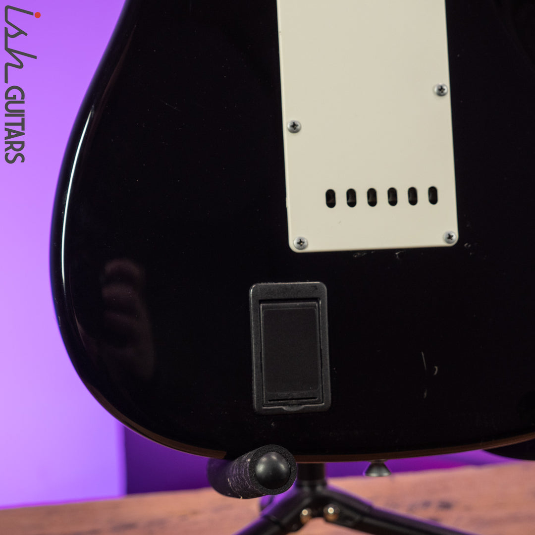Aria STG Series Strat Black Perloid Pickguard