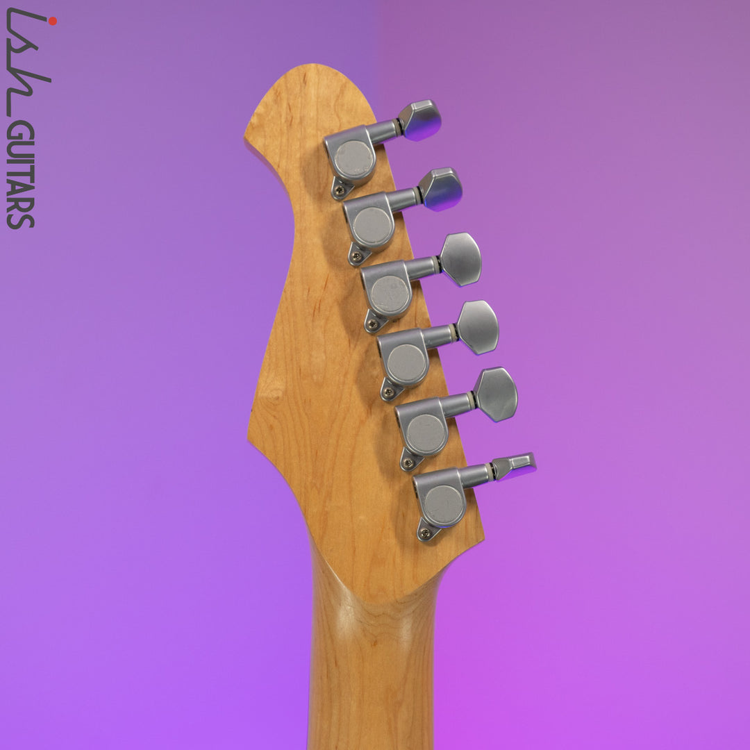 Aria STG Series Strat Black Perloid Pickguard